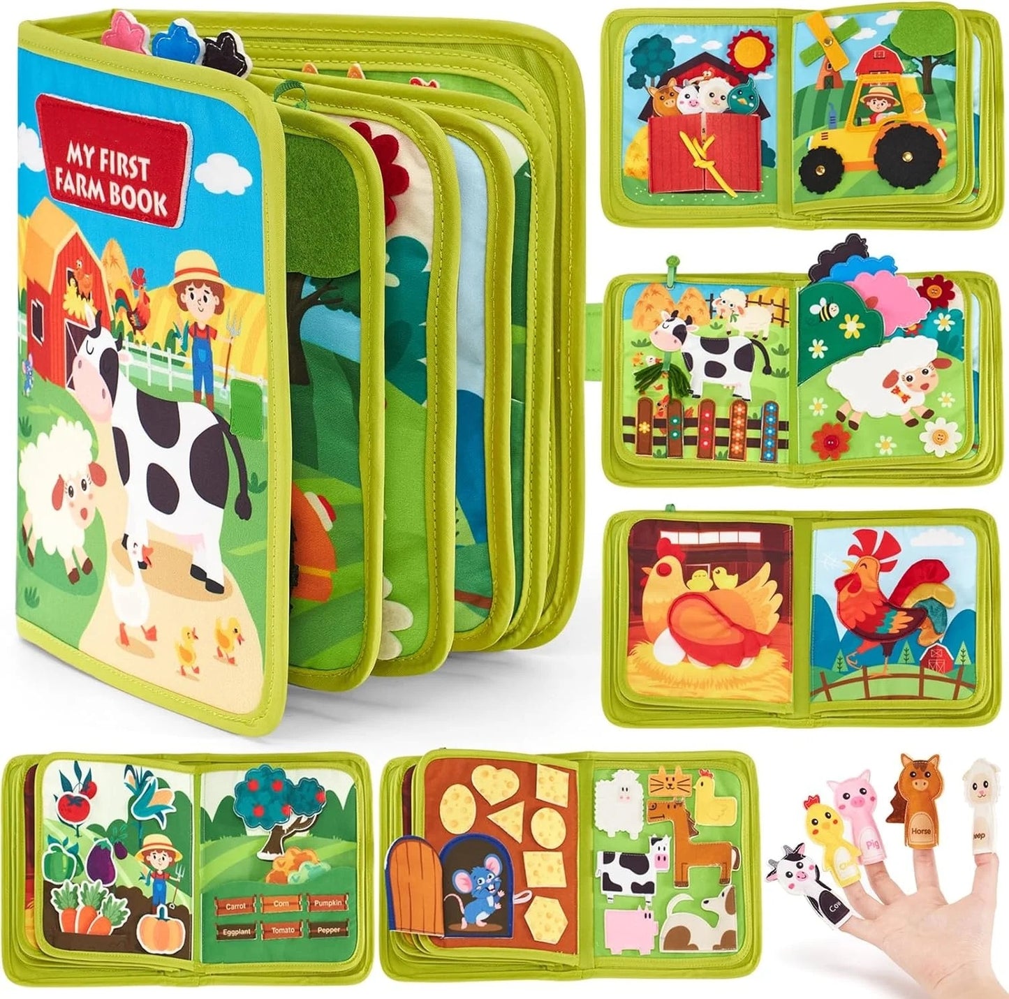 Farm Busy Book