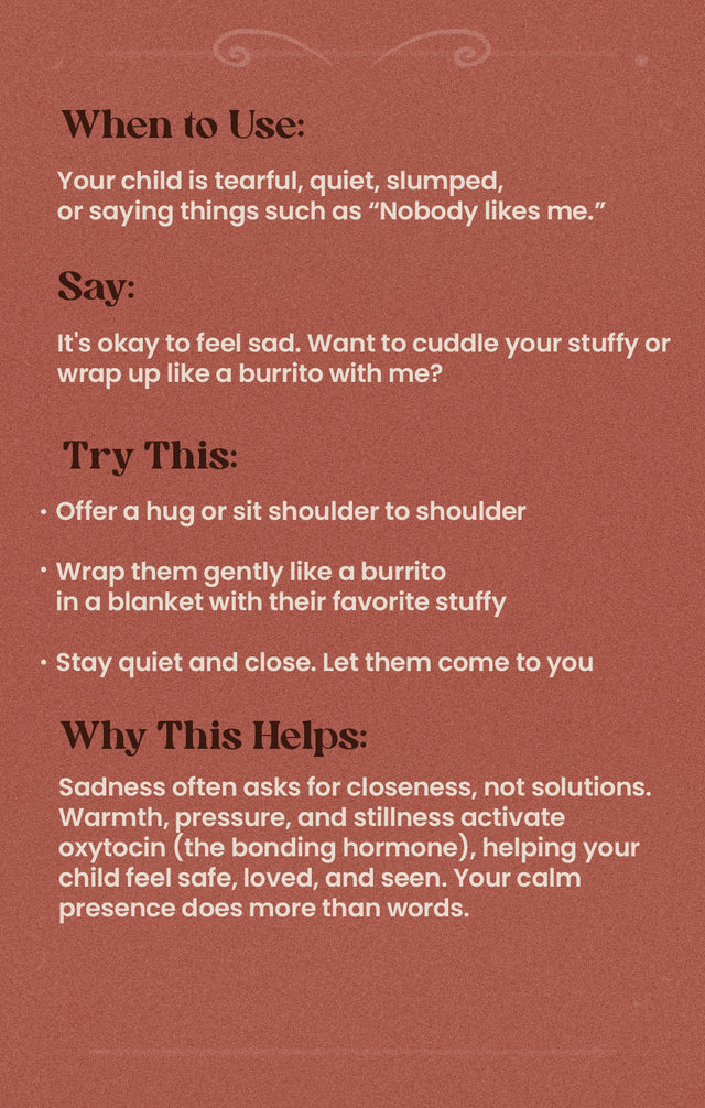 Feeling Cards Calm Card preview parent side