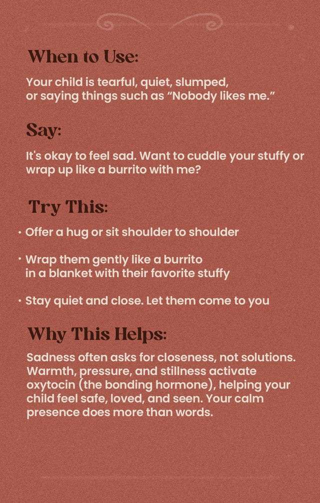 Calm Cards Feeling Card grown-up side
