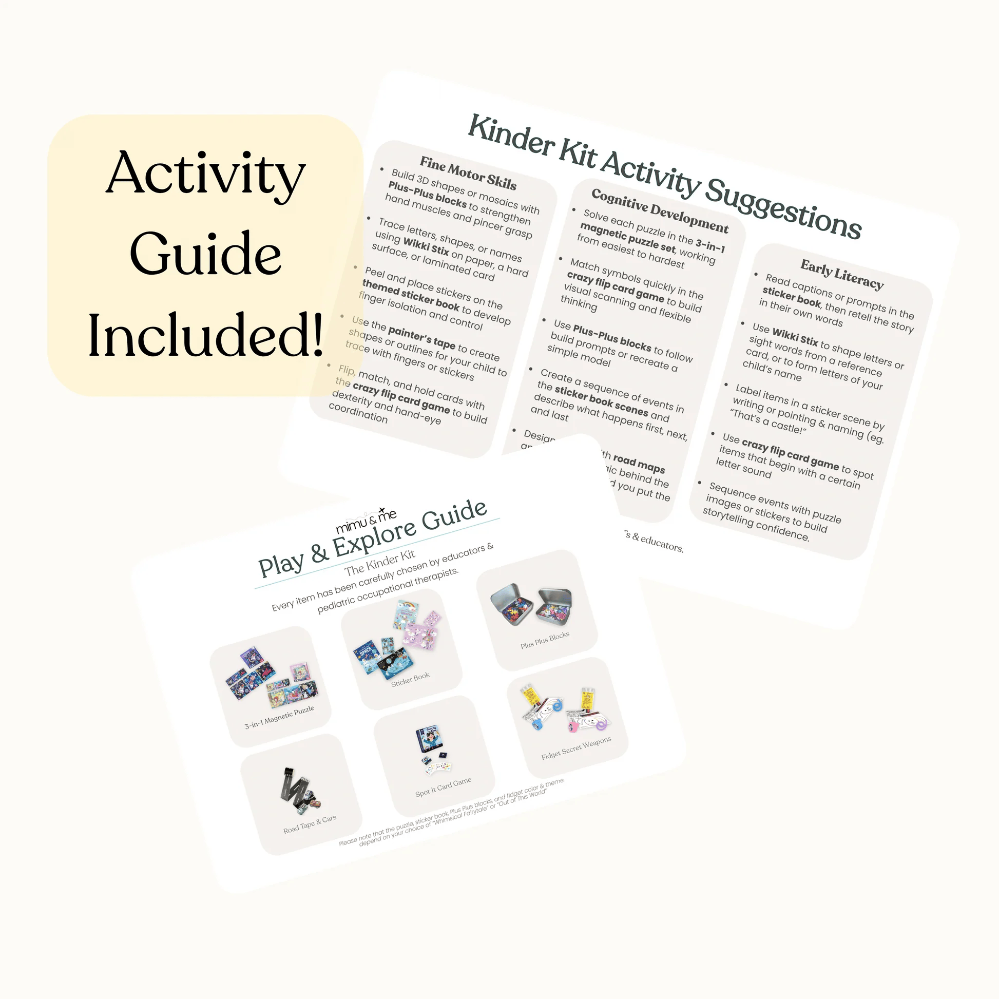 Activity Guide Included