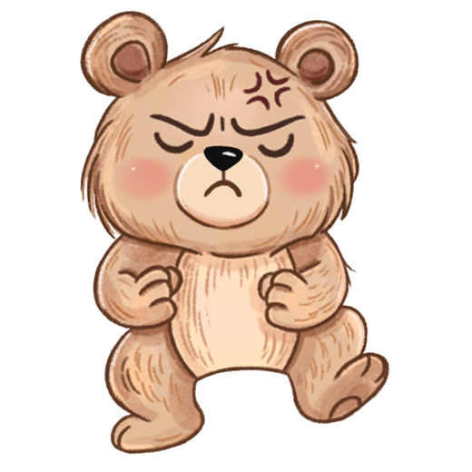 Benny Bear puzzle piece front