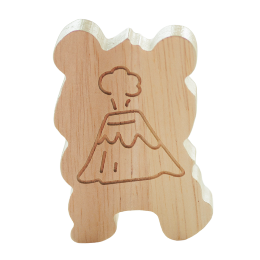 Benny Bear puzzle piece back