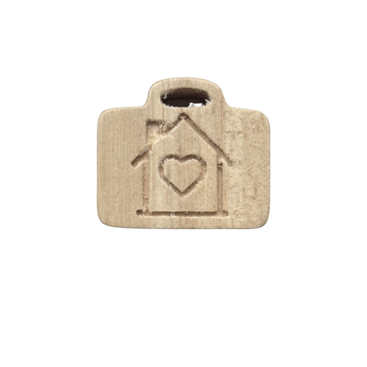 Suitcase puzzle piece back