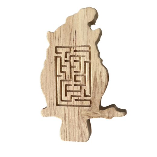 Ollie Owl puzzle piece back