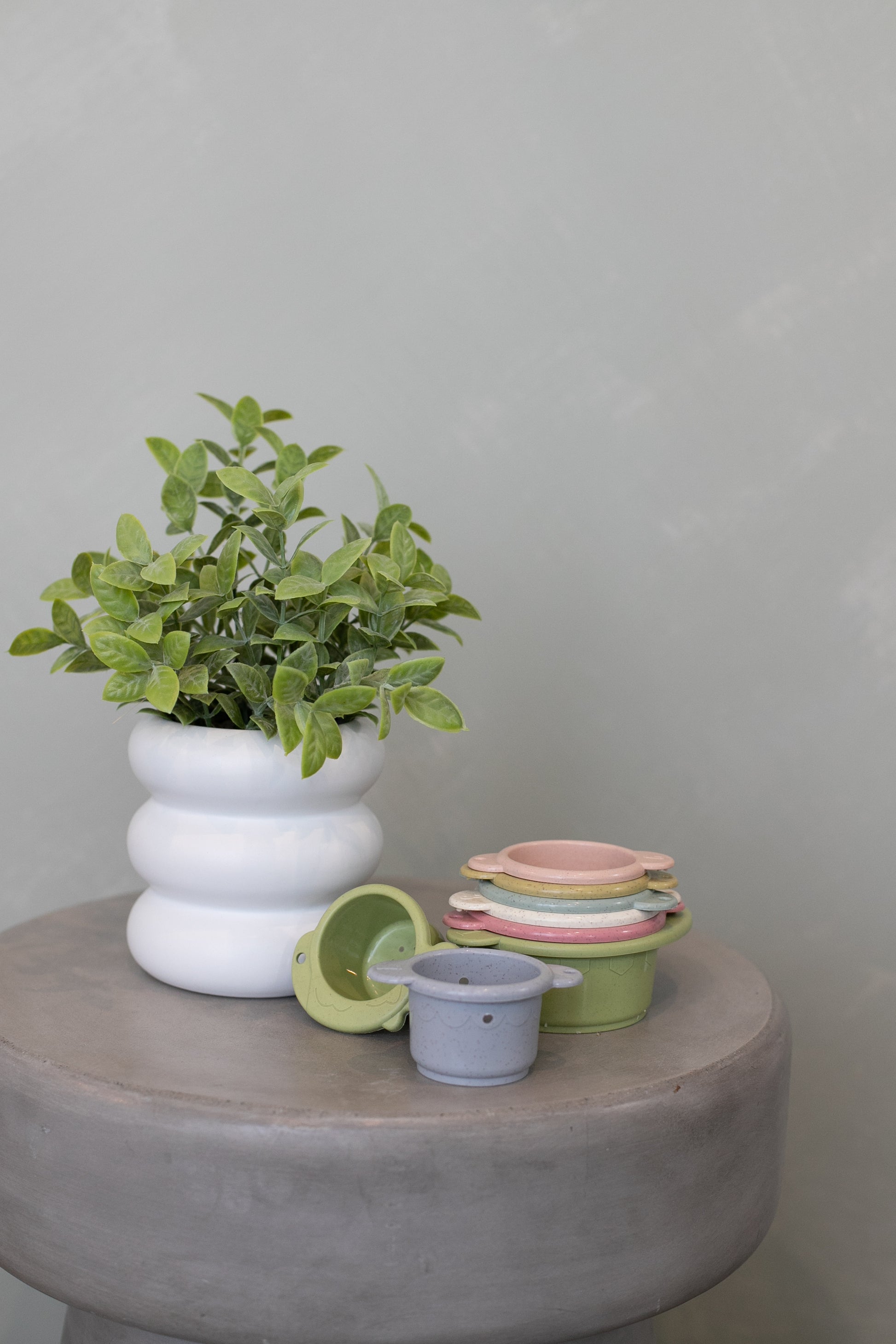 Stacking/Nesting Cups and Plants