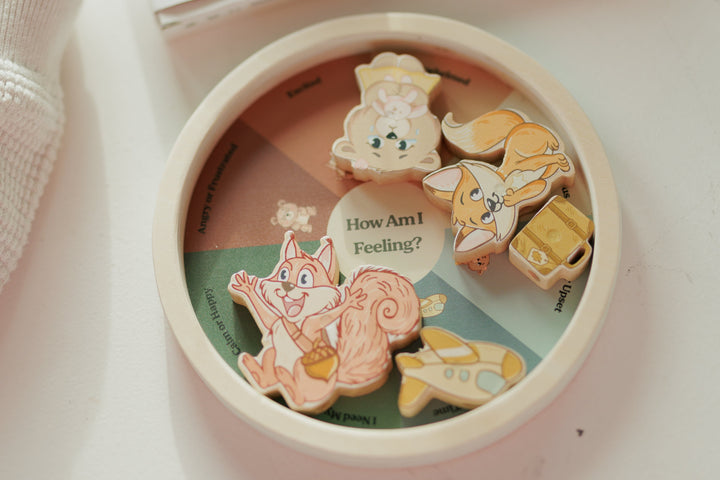 Calm Crew 5-in-1 Wooden Puzzle