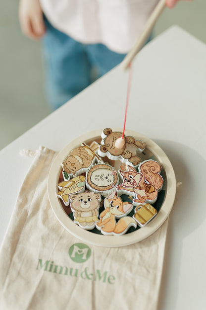 The Calm Crew 5-in-1 Wooden Puzzle