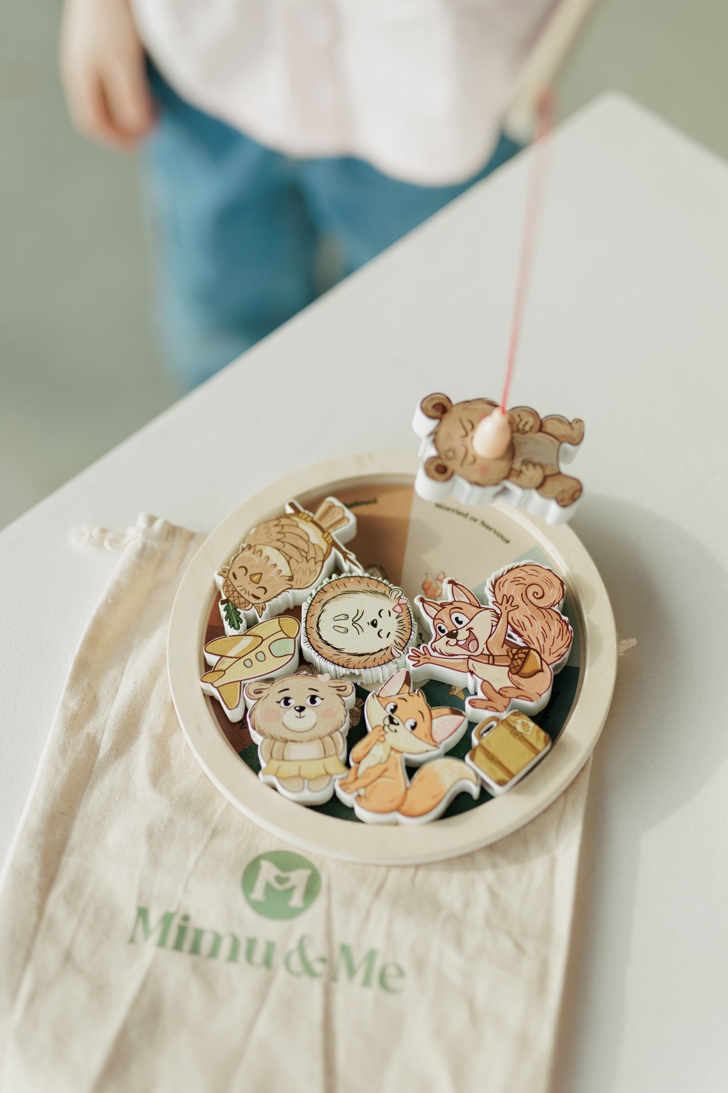 The Calm Crew 5-in-1 Wooden Puzzle