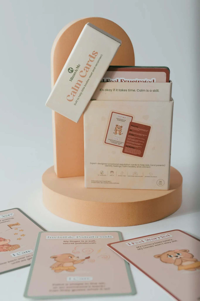 Calm Cards - Big Feelings Emotional Regulation Deck for Parents and Children